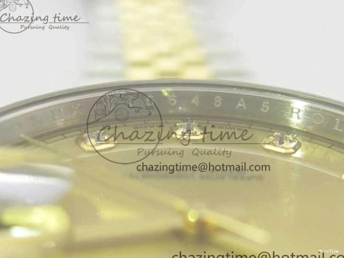 MiroTime 0517 DateJust 41 126333 SS YG ARF 1:1 Best Edition 904L Steel YG Diamonds Dial on Jubilee Bracelet A Packable 3221